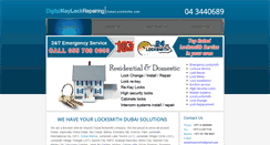Desktop Screenshot of dubailocksmiths.com